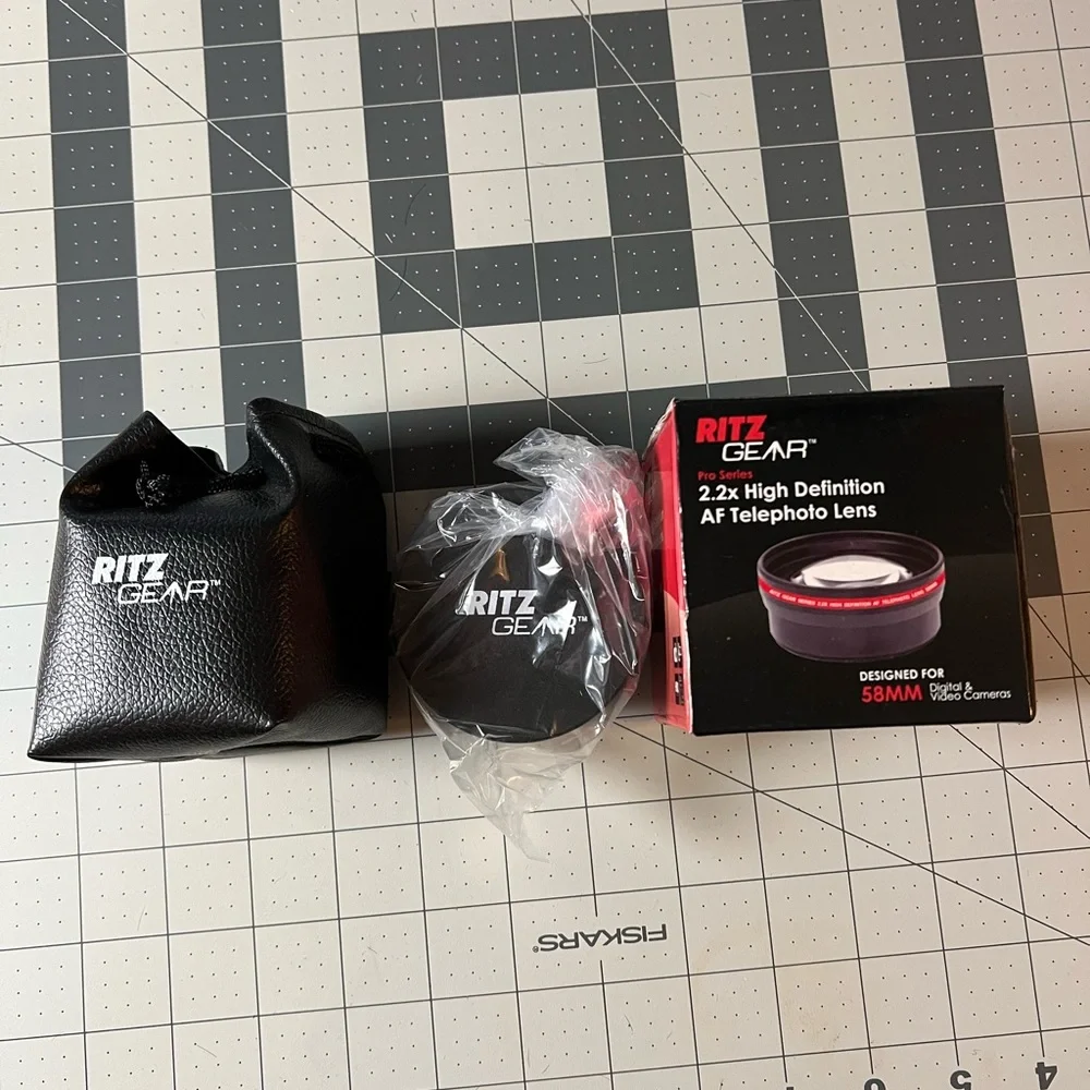 🐈‍⬛RitzGear 2.2X High Definition AF Telephoto Lens Designed for 58mm New in Box
